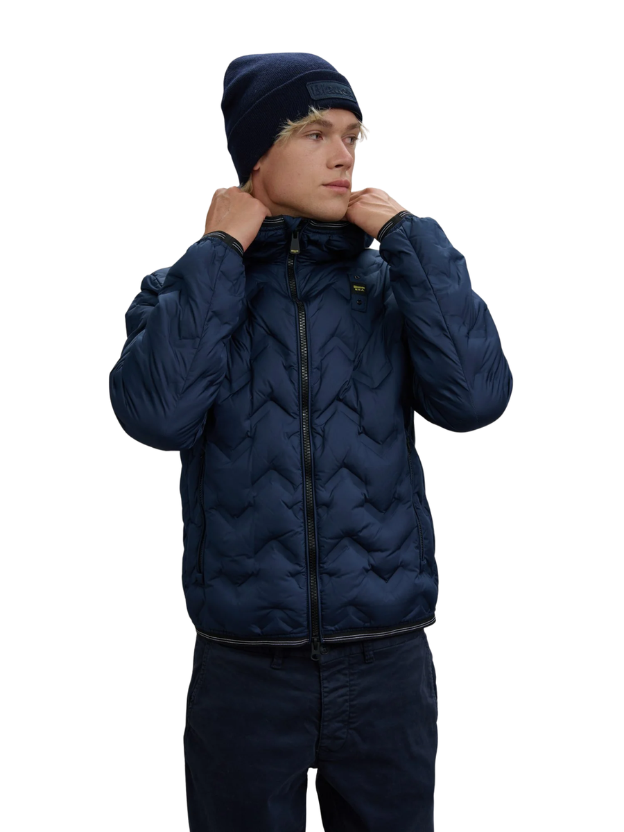 Giubbino ad angoli "Piery" Blauer blu BLUC03233 888TB Blauer 