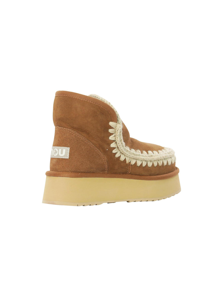 Mou Mini Eskimo Platform Boot cognac FW681000A COG Mou 