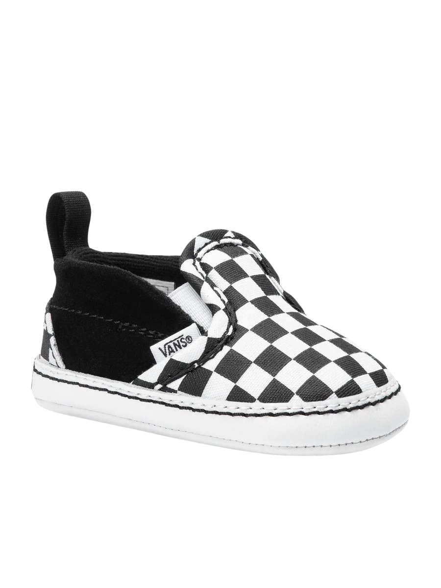 Scarpe da culla Vans nere a scacchi VN0A2XSL FB71 Vans 
