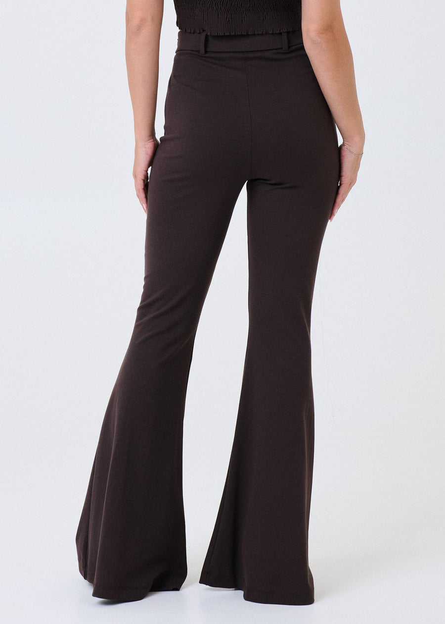 Pantalone a zampa Haveone moro PMIP074 MORO Haveone 