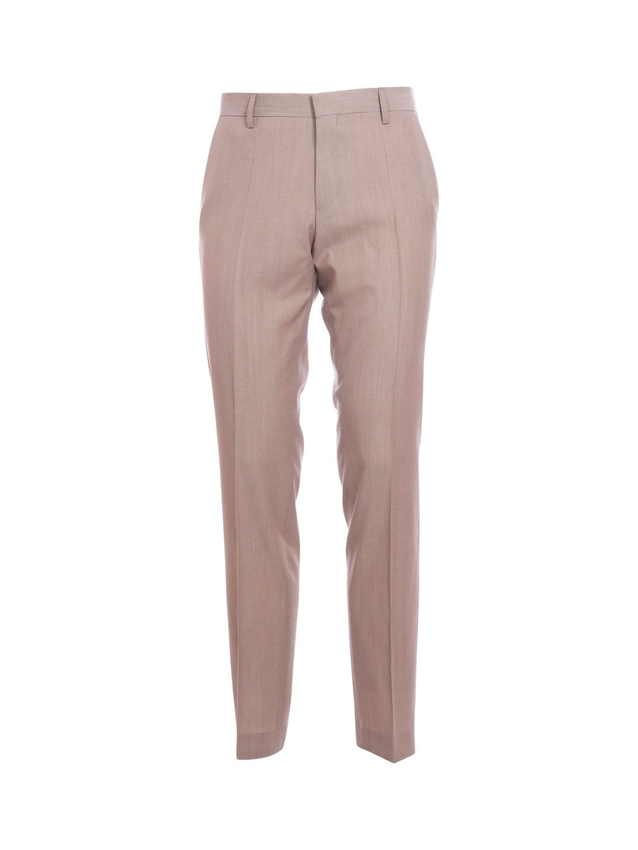 Abito Boss slim fit in misto lana beige 50540759 275 Boss 