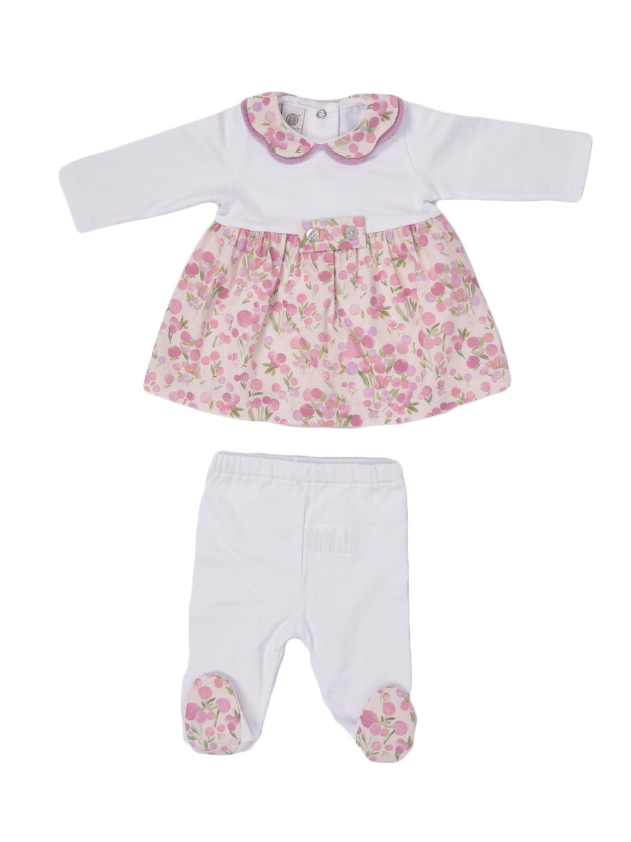 Completo tutina floreale EF1316L C161 Marlù 