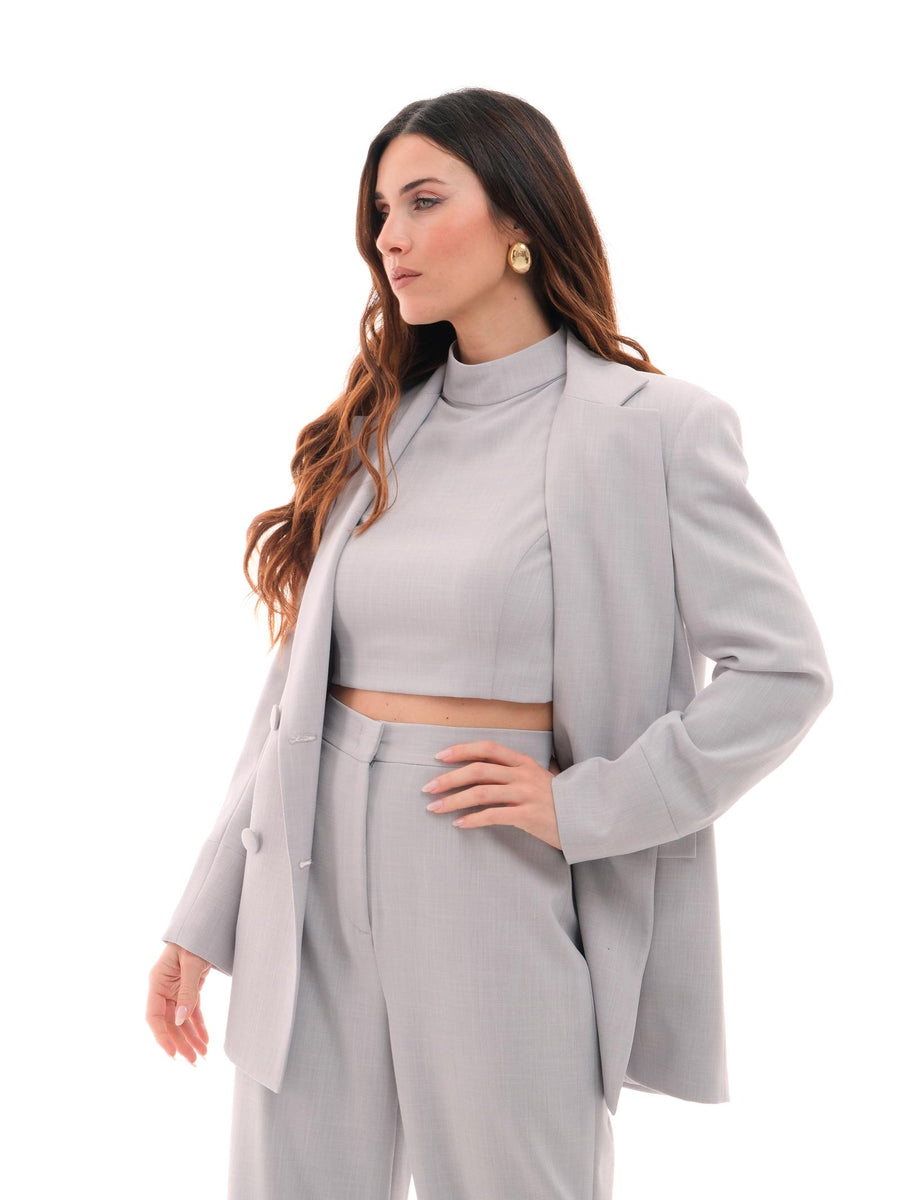 Blazer "salonicco" Bohemain Vì ghiaccio GI203 LIGHT GREY Bohemian V 