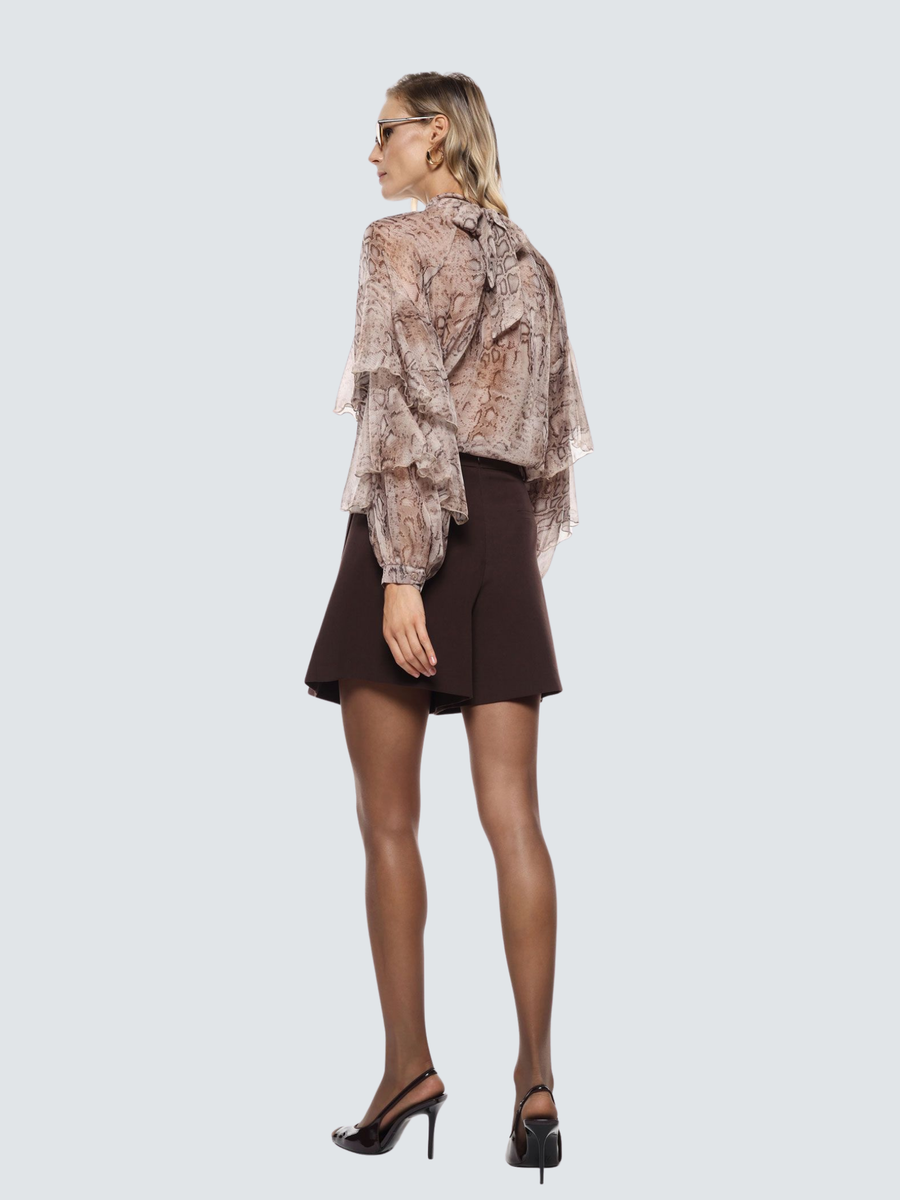 Shorts Imperial moro con pieghe D506KIC MORO Imperial 