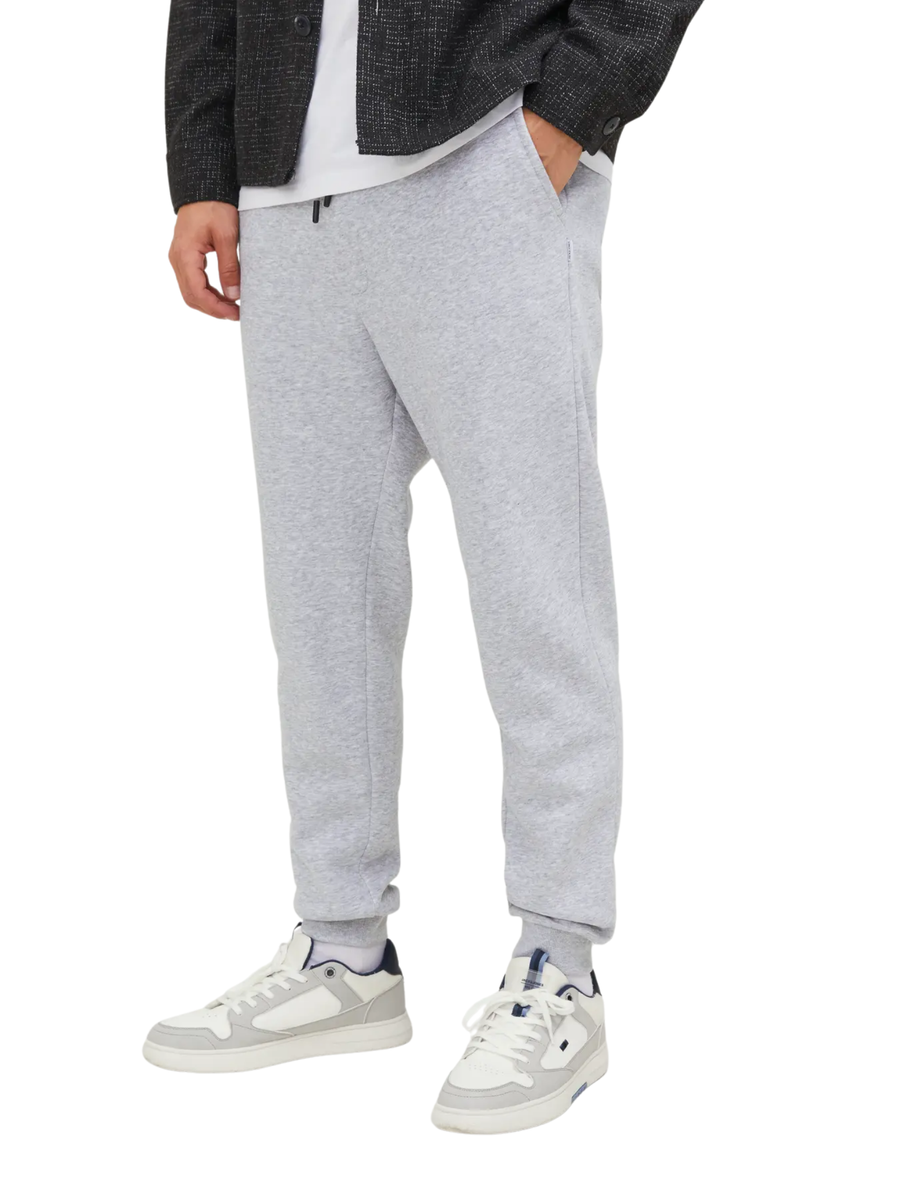 Pantalone in tuta Jack & Jones grigio chiaro melange 12249274 Light Grey Melange Jack & Jones 