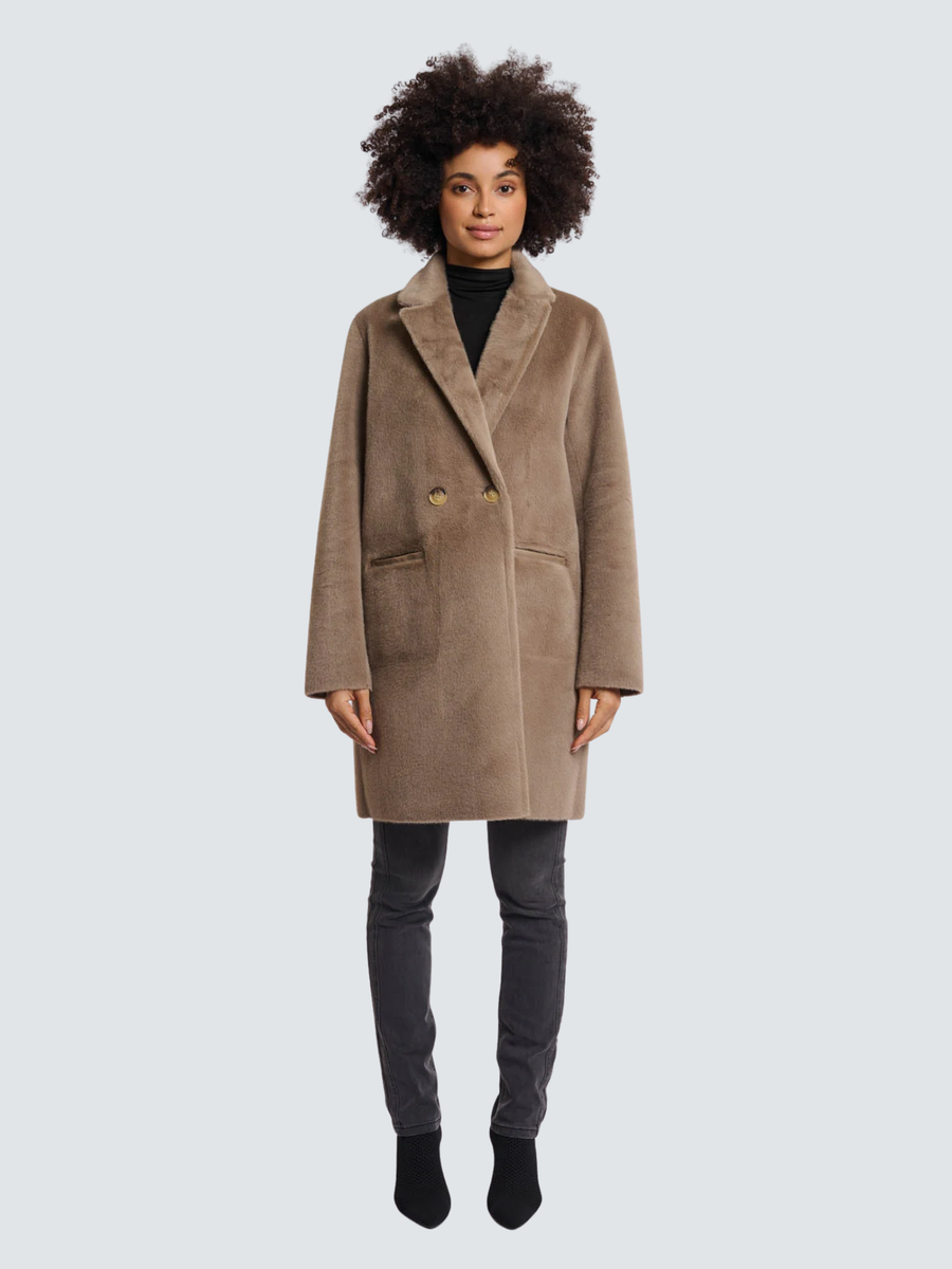 Cappotto "Ivon reversible coat" Rino & Pelle marrone Ivon.7002512 Toffee Rino & Pelle 