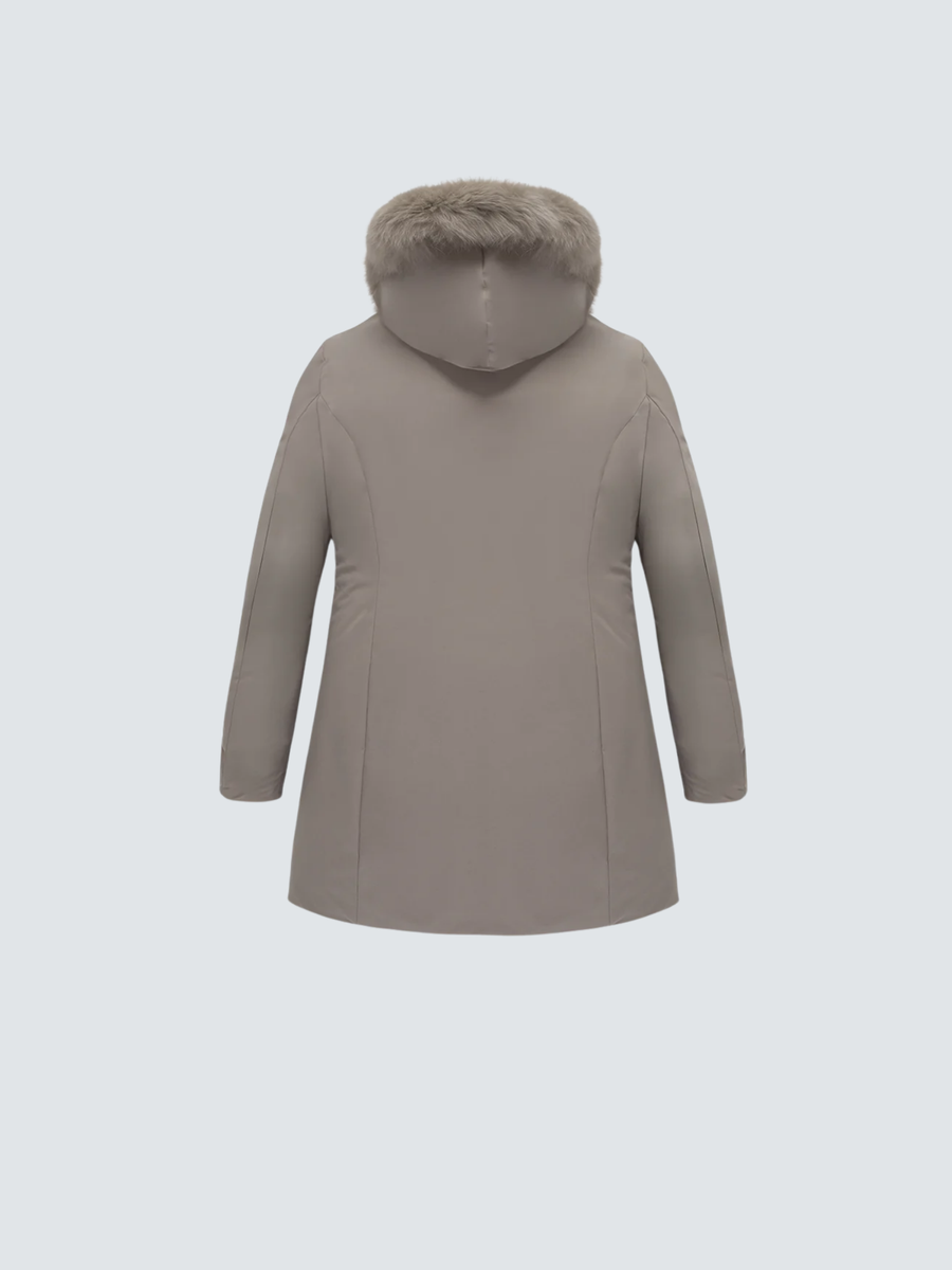 Giubbino Parka imbottito Refrigiwear beige W99108 A00220 Refrigiwear 