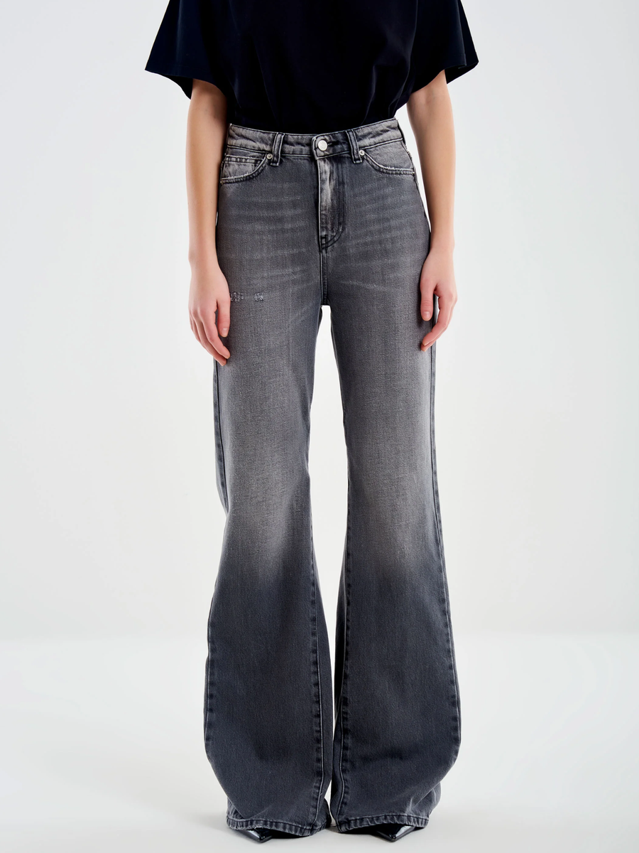 Jeans Vicolo grigio a zampa DS0288 GRIGIO Vicolo 