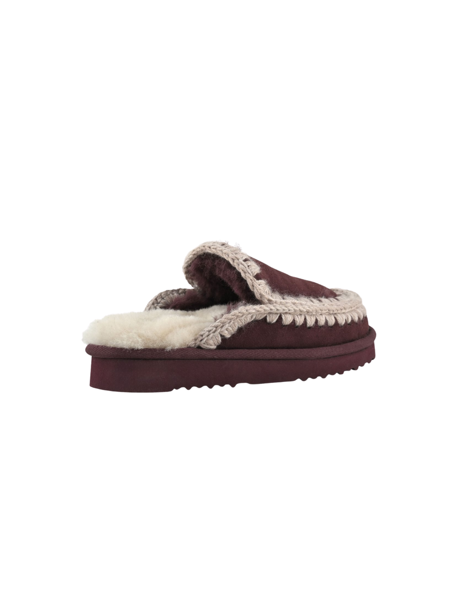 Mou " Eskimo Slipper Suede" cabernet MU.FW101125A CAB Mou 