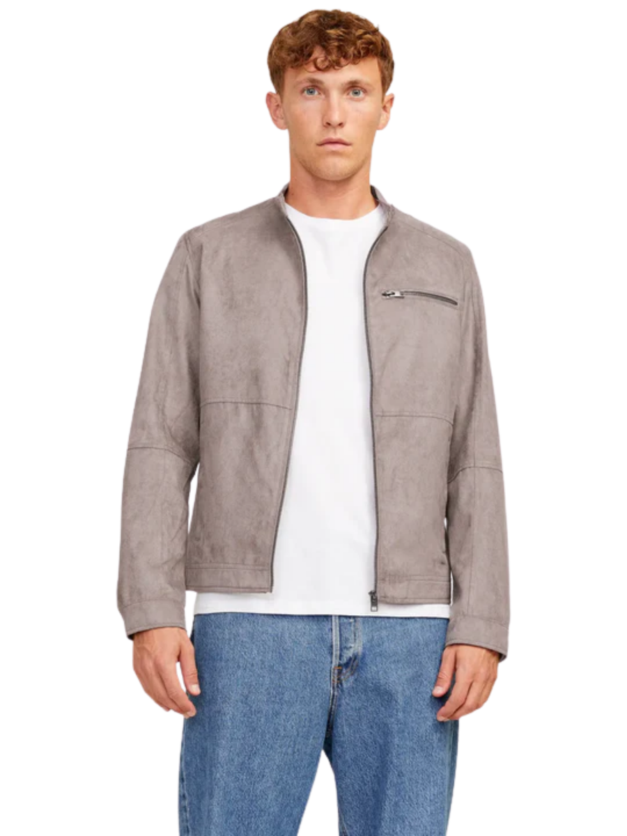 Giubbino "Biker" Jack & Jones beige 12264806 Falcon Jack & Jones 