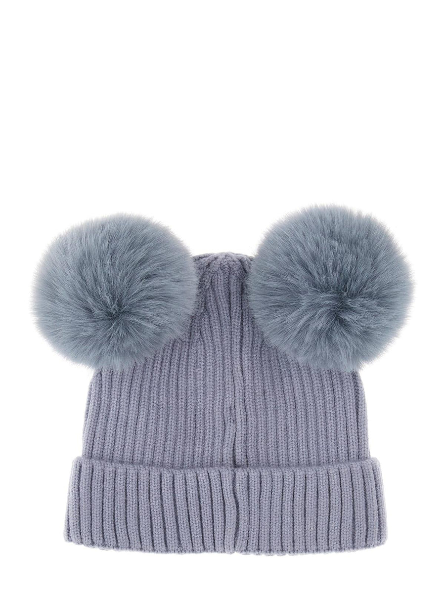 Cappello Guess polvere a costine con ponpon e logo J3BZ04Z2QP0 G7HF Guess 