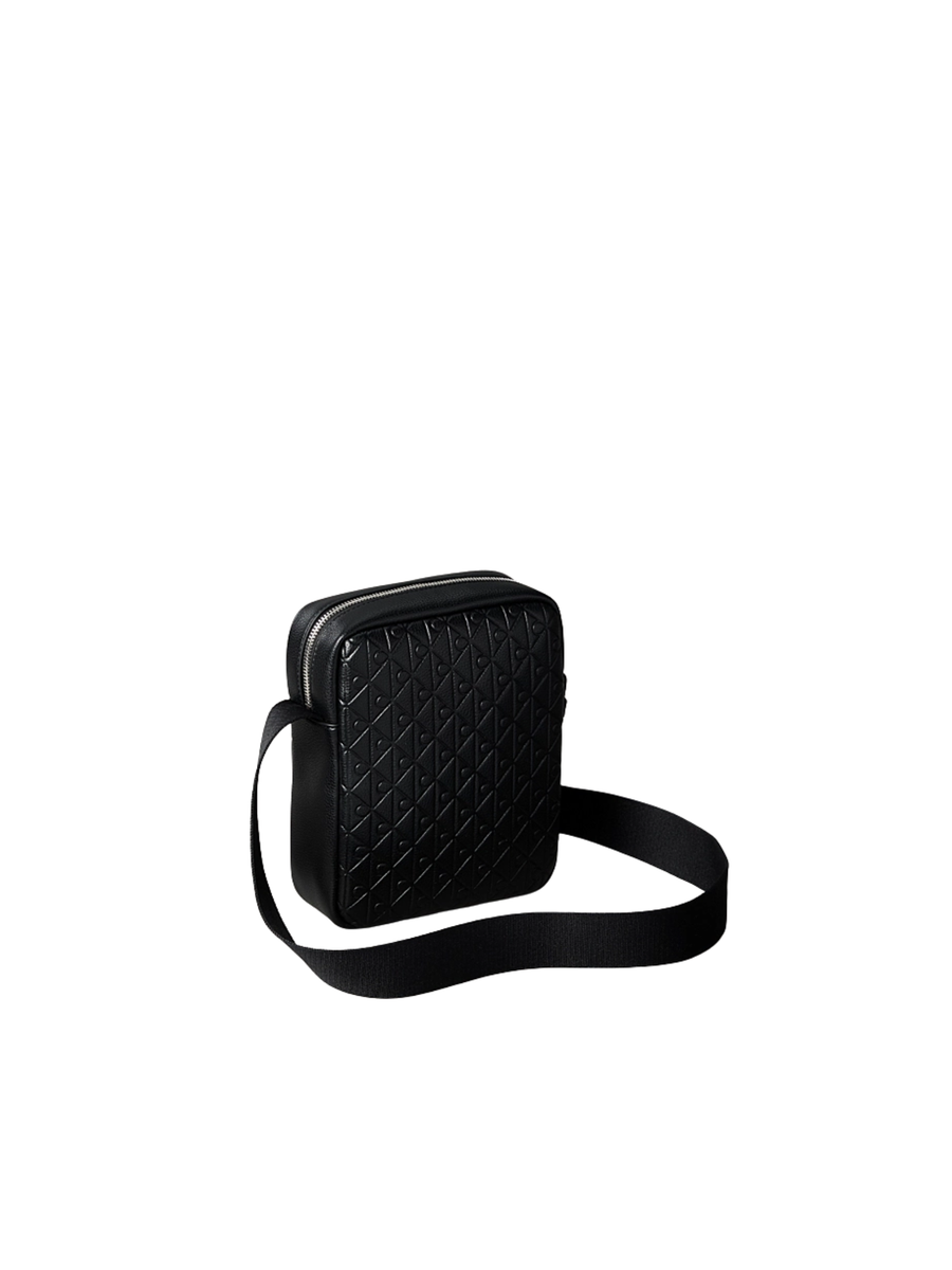 Borsello Calvin Klein nero con monogram stampato all over LV04D3204G UB1 Calvin Klein 