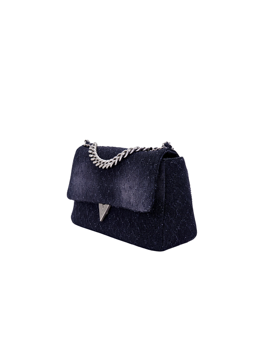 Borsa "Dama" Vicolo in denim XF0038 DNM Vicolo 