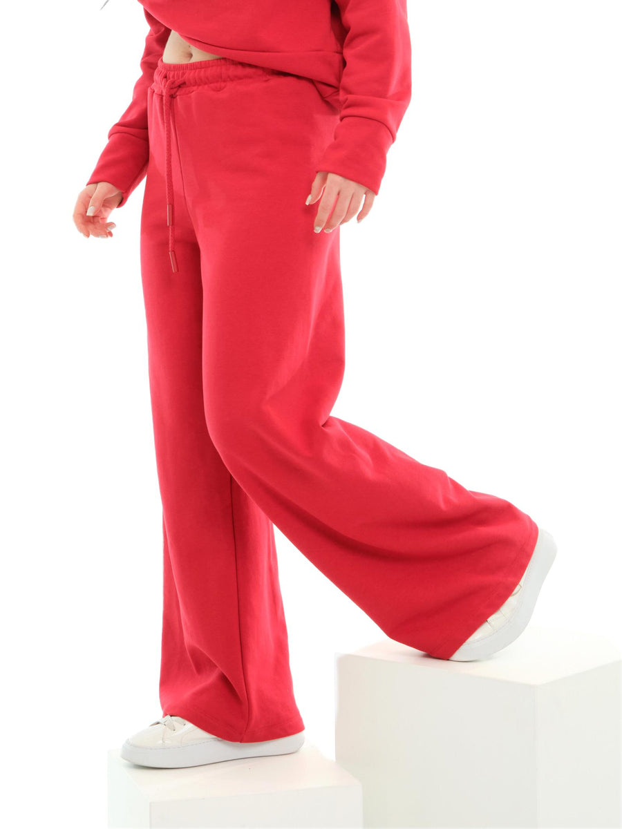 Pantalone Vicolo a palazzo rosso TD0831 ROSS Vicolo 