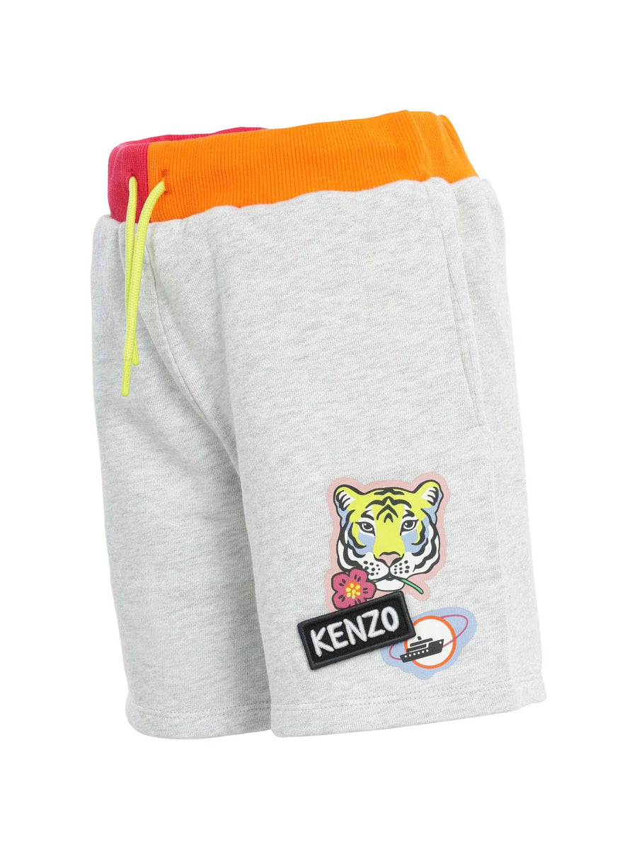 Shorts tuta con patch logo K14247 A10 Kenzo 