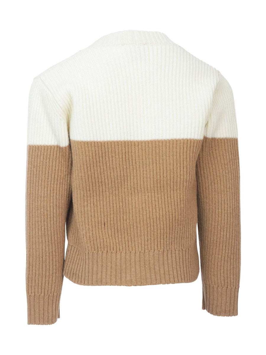 Cardigan a costine in lana e cashmere 4R9O50W0023 118AV Eleventy 