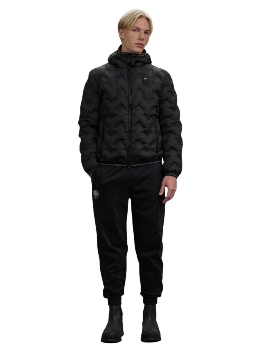 Giubbino ad angoli "Piery" Blauer nero BLUC03233 999TB Blauer 