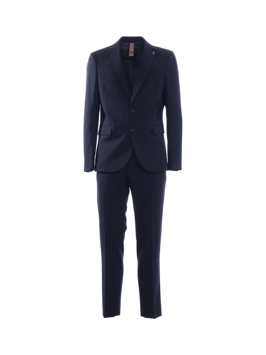 Abito Mulish blu con charm decorativo a contrasto TENERIFE AB7290 BLU Mulish 