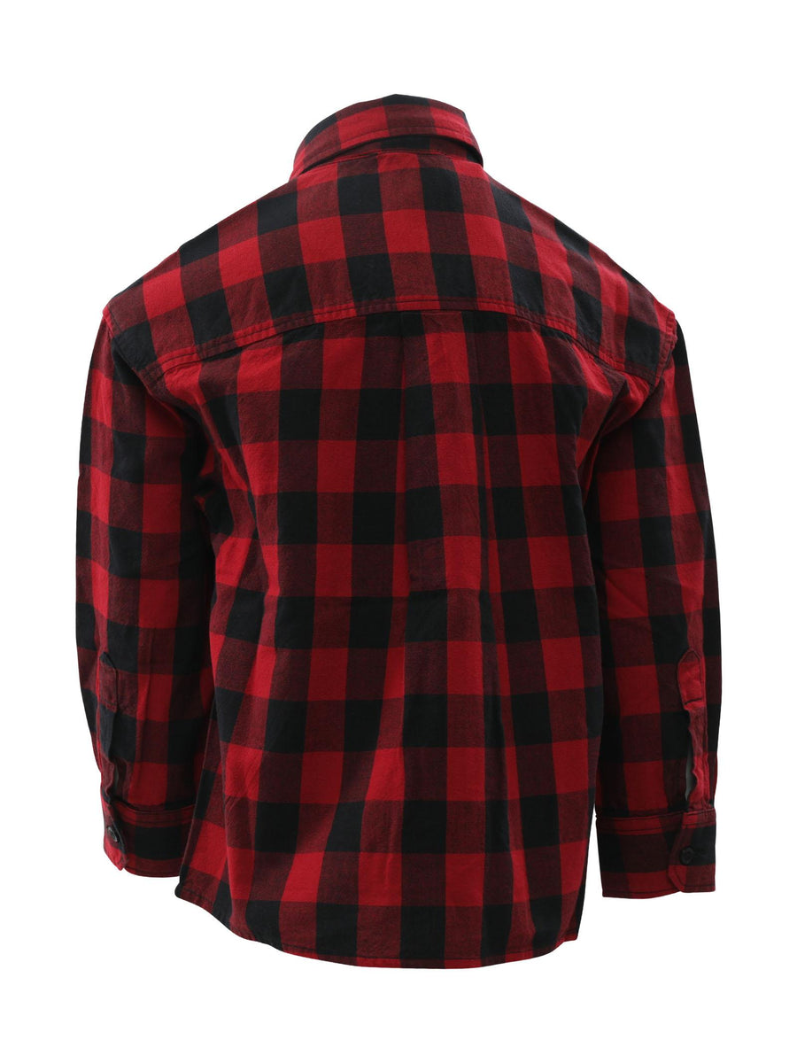 Camicia a quadri rossa e nera DQ1175D0A0M DQ452 Dsquared 