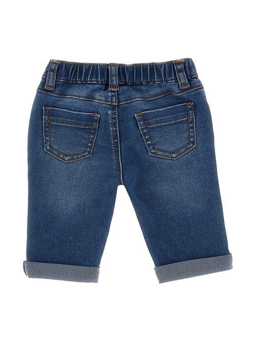 Jeans con logo teddy ricamato MUP059LXE43 40334 Moschino 