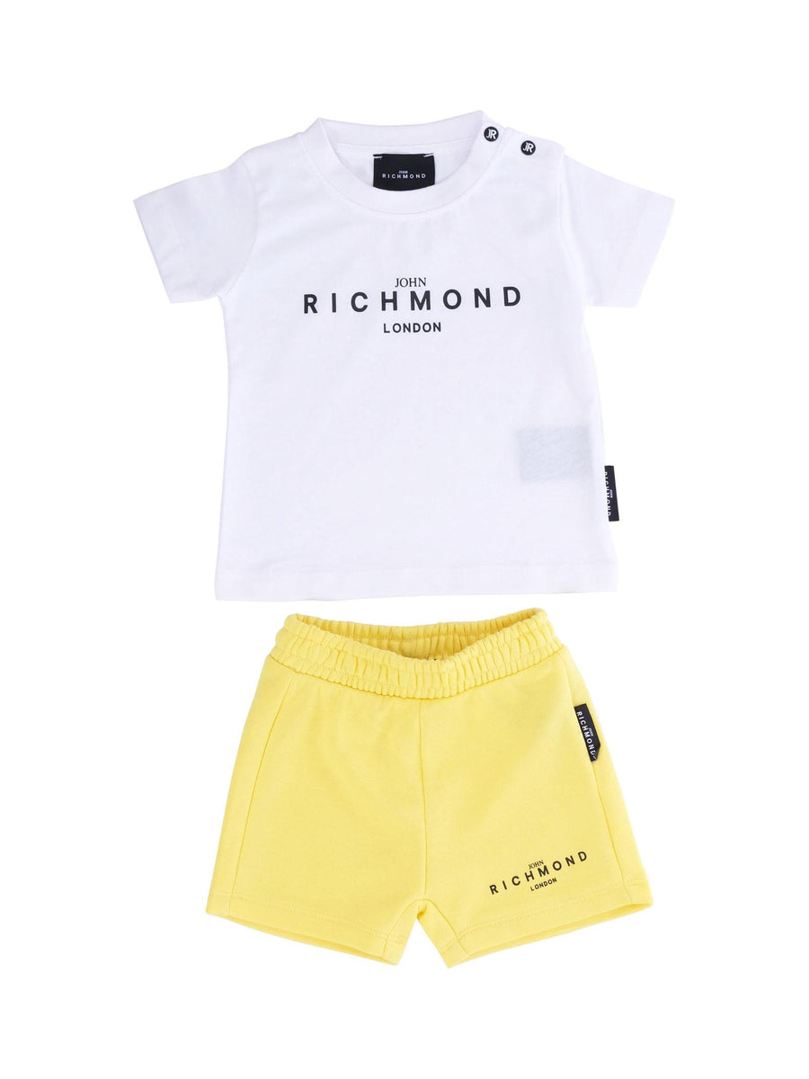 Completo John Richmond bianco e giallo RIP25018CF WHT/YELLO John Richmond 