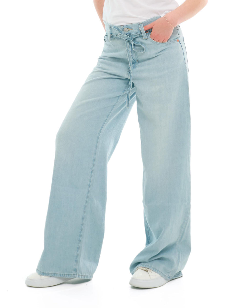 Jeans "xl straight" Levi's azzurro in denim A8701-0008 U Levi's 