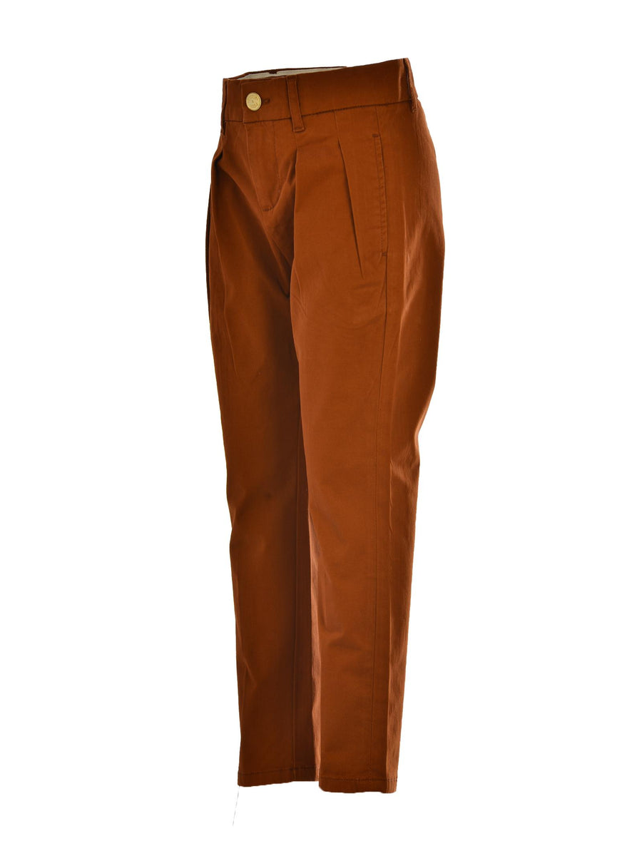 Pantalone chino biscotto con pieghe 163152 0477 Scotch & Soda 