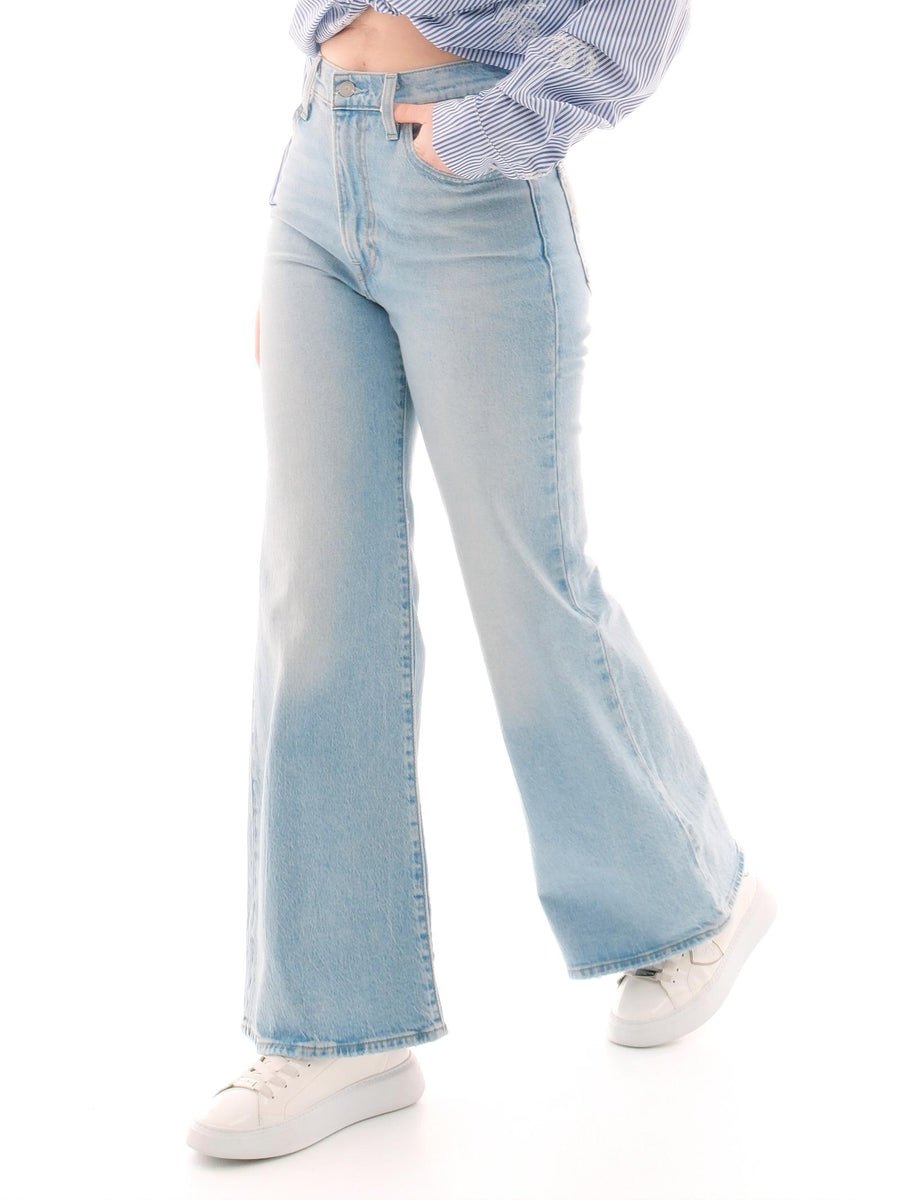 Jeans vita alta Levi's in denim chiaro A7503-0021 U Levi's 