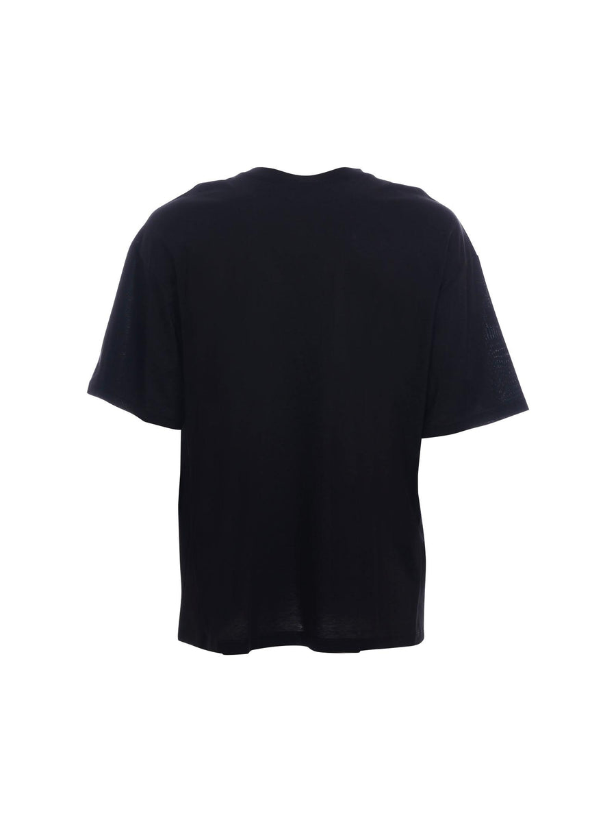 T-Shirt Imperial nero con patch sul fondo TU81JAK NERO Imperial 