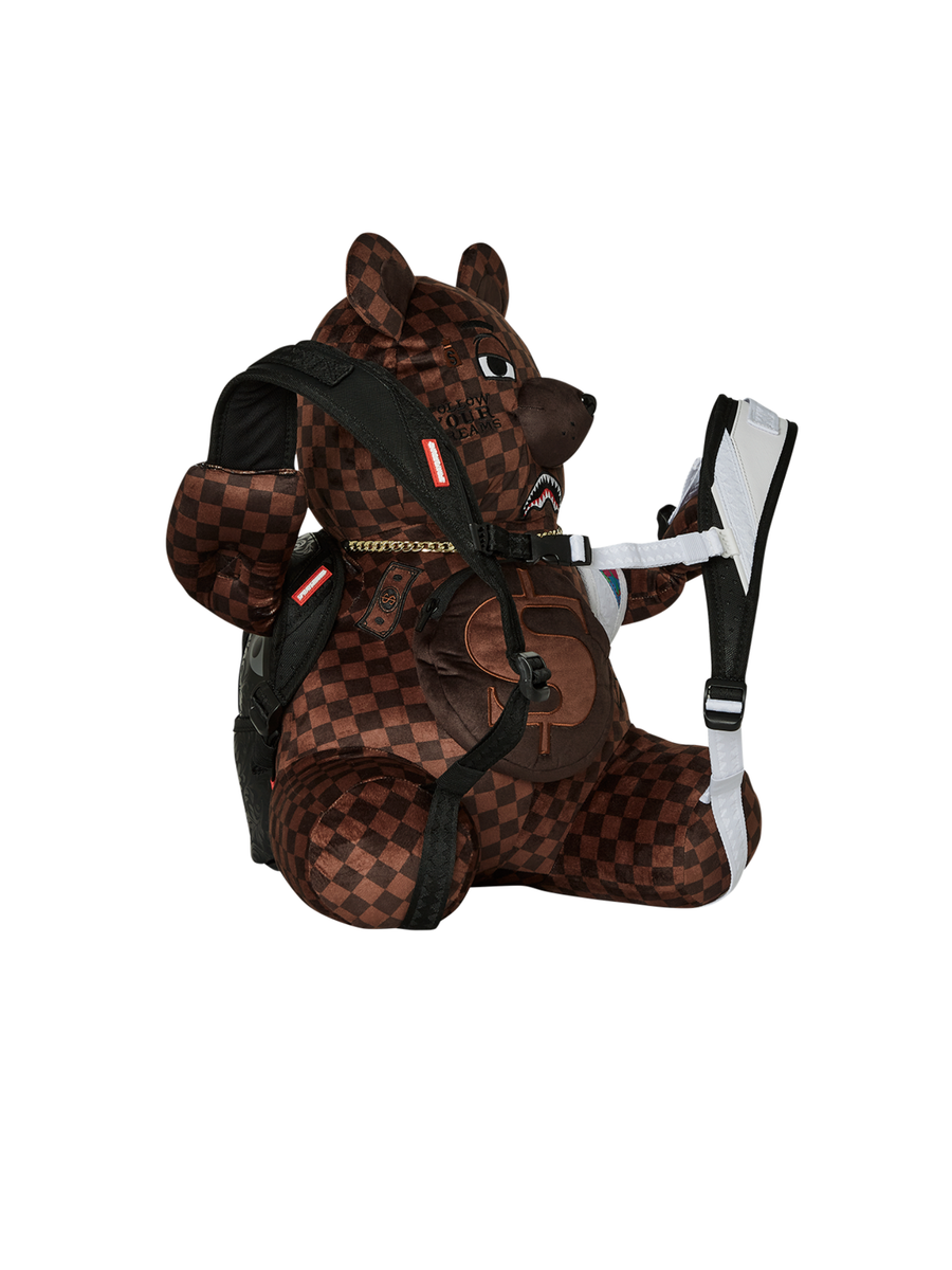 Zaino Sprayground teddy bear marrone 910B6312NSZ NE Sprayground 