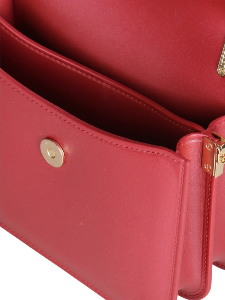 Borsa "Flat ear" Marc Ellis rosso light FLATEAR RED DAHLIA / LIGHT GOLD Marc Ellis 