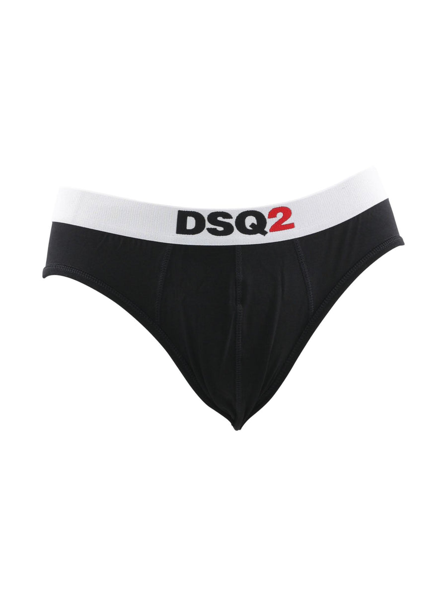 Slip nero con vita DSQ2 D9L61421 001 Dsquared 