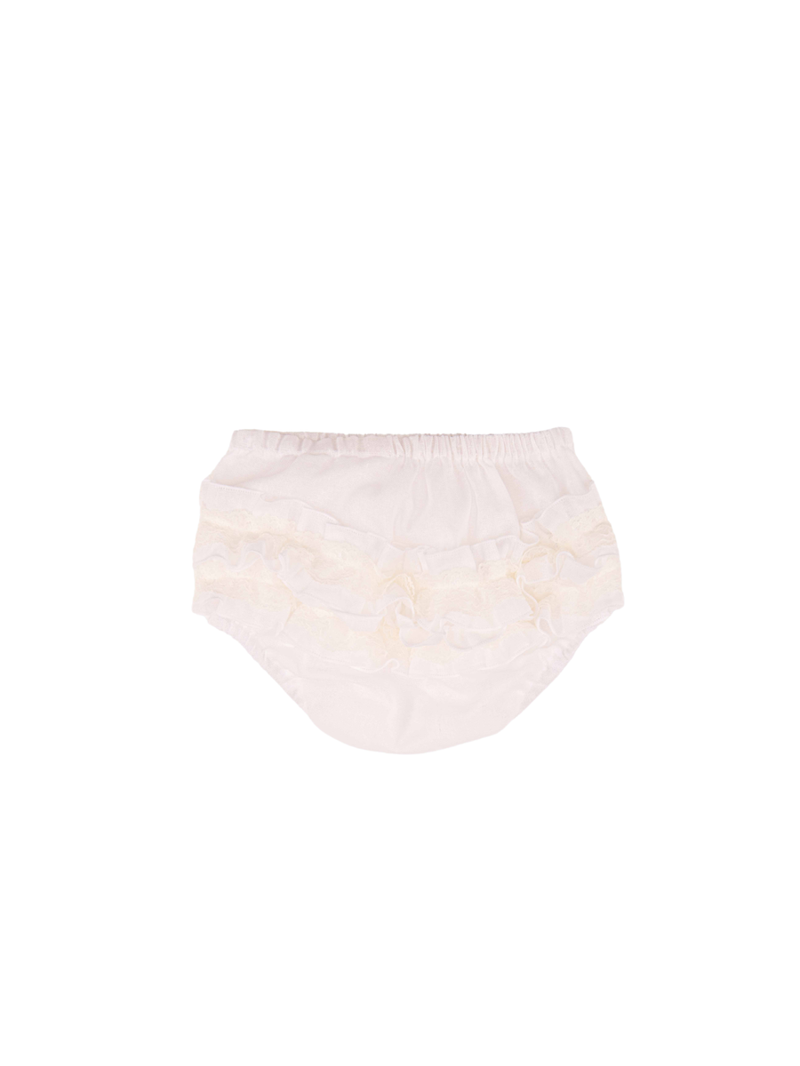 Culotte Marlù avorio con balze in pizzo ER327MU C900 Marlù 