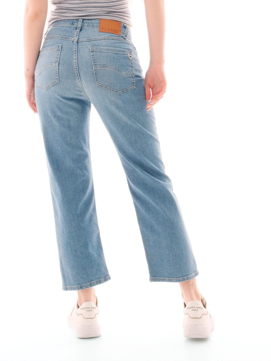 Jeans Please in denim cinque tasche P70UBQ2PFT DNM Please 