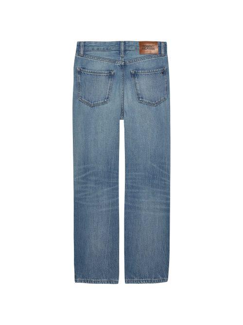Jeans Tommy Hilfiger blu denim con dettaglio ricamato KB0KB09921T 1A8 Tommy Hilfiger 