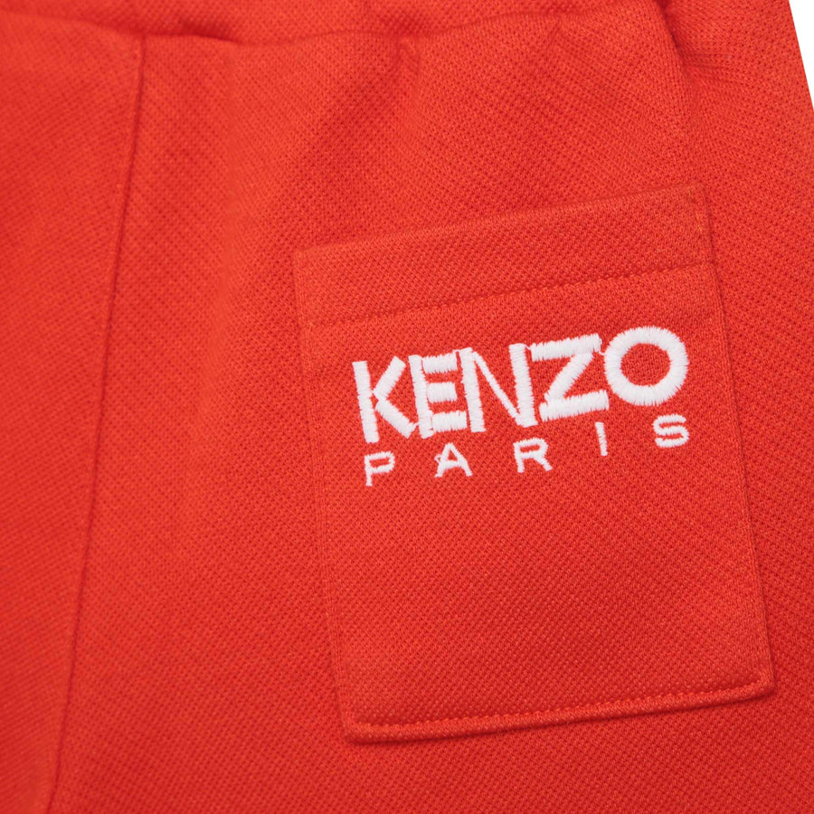 Bermuda rosso in cotone K04210 987 Kenzo 