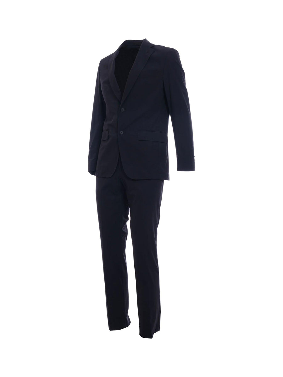 Abito Boss blu slim-fit in tessuto tecnico stretch 50534979 404 Boss 
