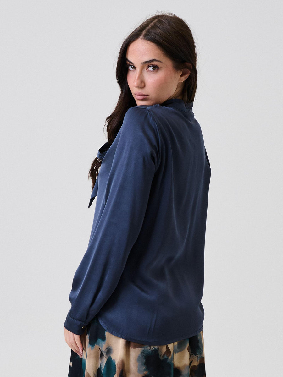 Camicia con fusciacca Armoire blu indaco C973B22R INK Armoire 