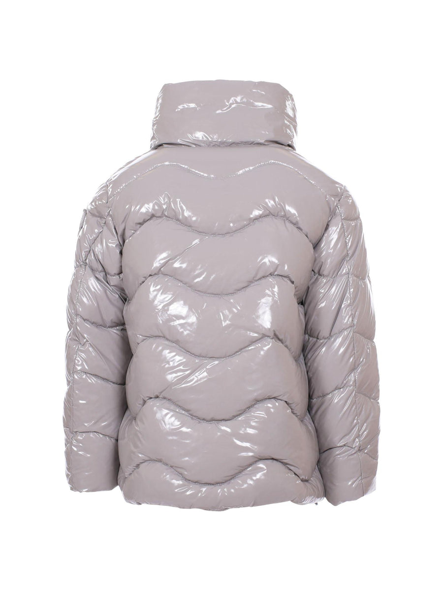 Piumino bambina ad onde Blauer Hecla grigio BLGC02510 915 Blauer 