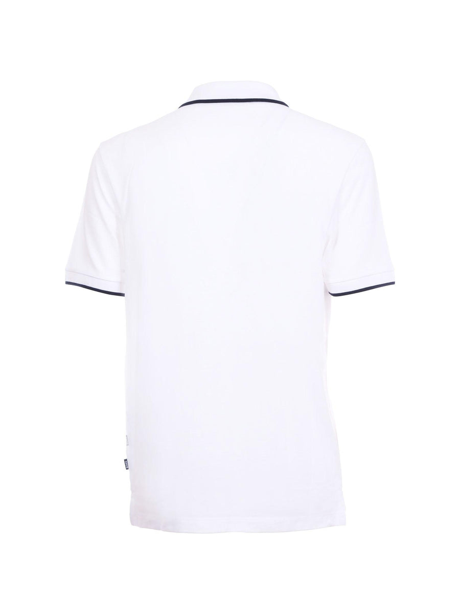 Polo in piquè Boss bianca 50494697 101 Boss 