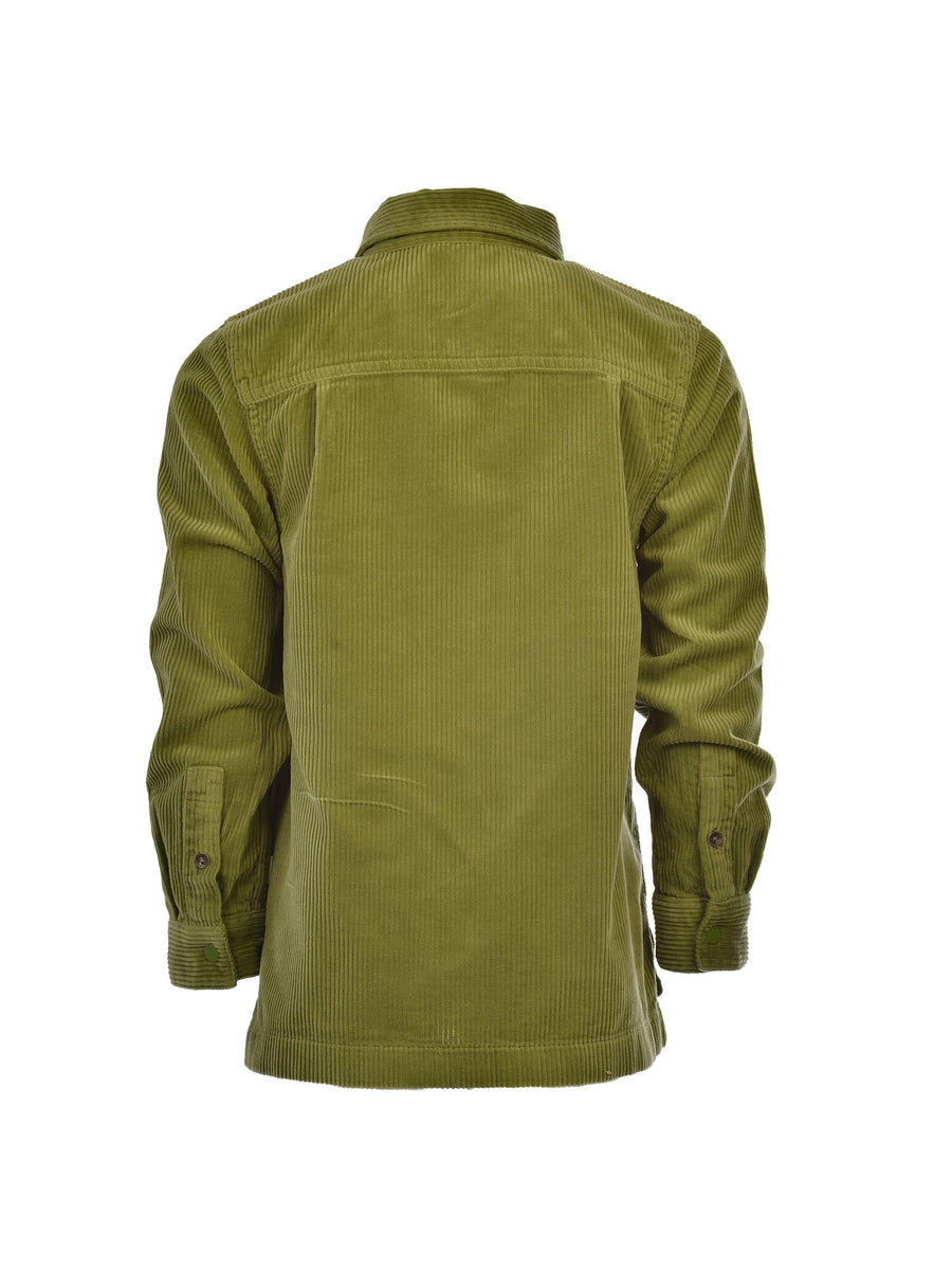 Camicia a coste verde militare 163178 4342 Scotch & Soda 
