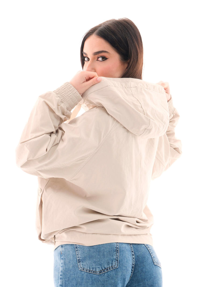 Parka corto Rino e Pelle "Bayli" ecrù BAYLI BIRCH Rino & Pelle 