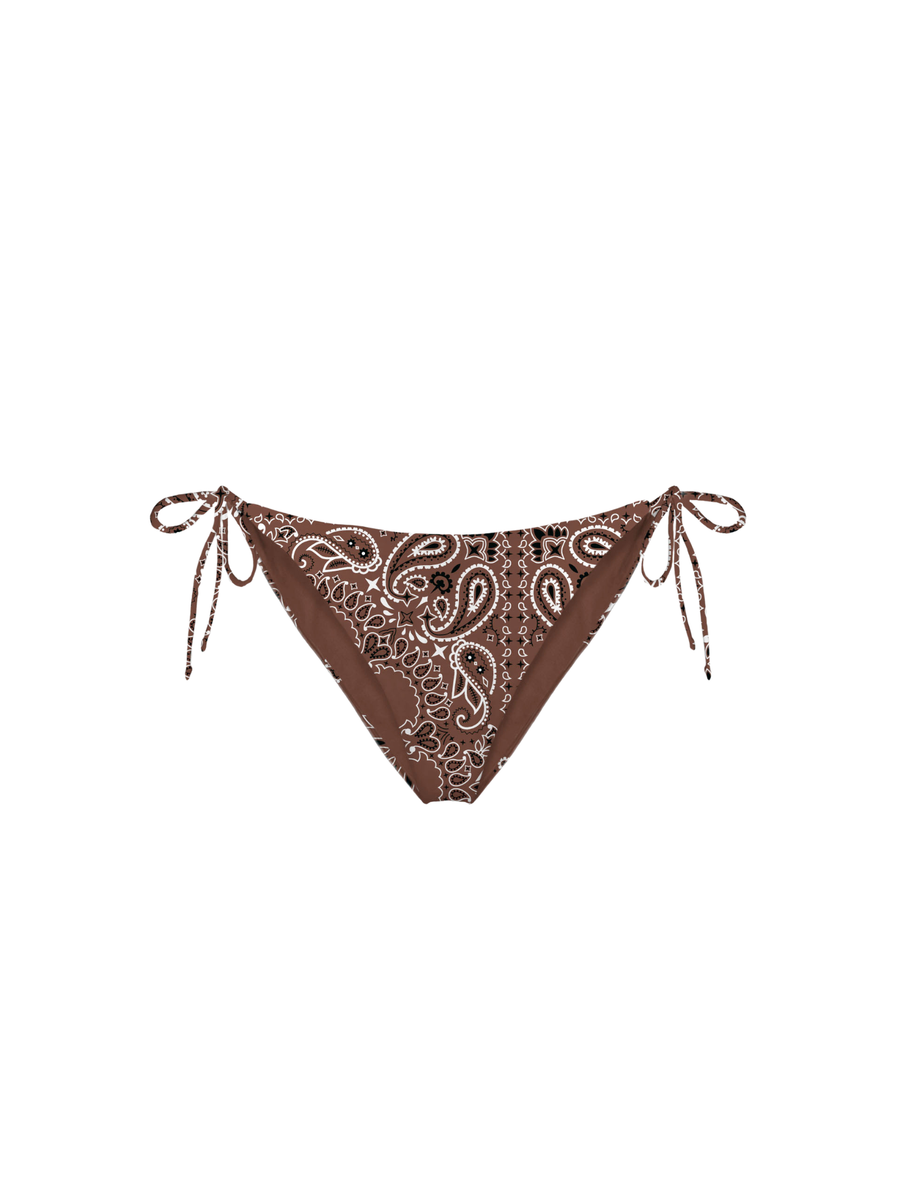 Slip bikini Saint Barth marrone VIR0001 02178H MC2 SAINT BARTH 