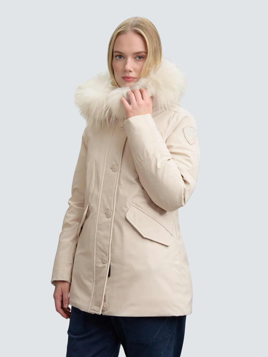 Parka imbottito "Irma" Blauer grigio mattino BLDB03191 907 Blauer 