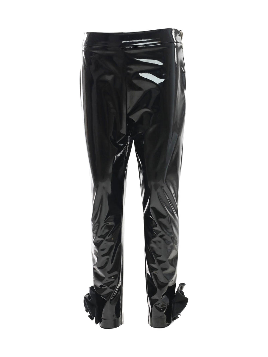 Panta leggins nero vernice PA167PE64 N019 Elisabetta Franchi 