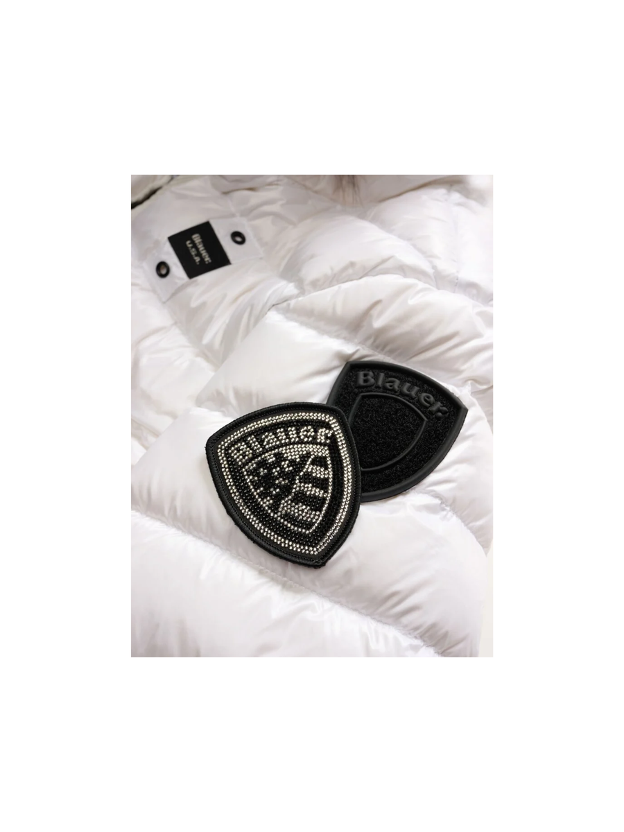 Giubbino a righe "Arcadia Junior" Blauer bianco 25WBLGC03380 100GG Blauer 