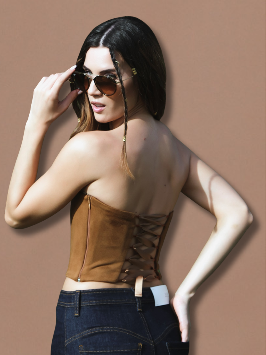 Corsetto a fascia moro SDBO8005 MORO Bohemian V 