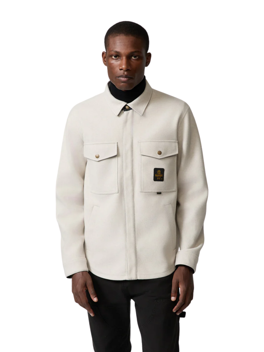 Giacca a camicia "Clint" Refrigiwear bianca G82800 A00140 Refrigiwear 