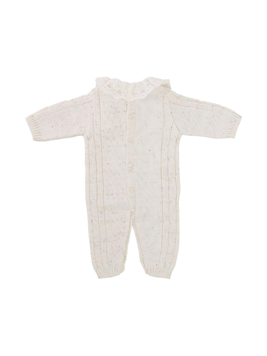 Tutina vaniglia con colletto IF2910 C2160 Marlù 