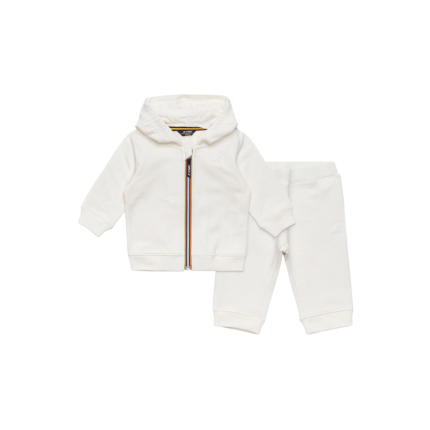 Completo "E. Set Anthonielle Mickette" K-Way bianco K6123VW X42 K-WAY 